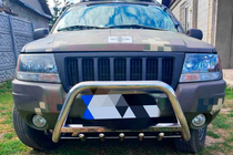 Jeep Grand Cherokee WJ 1999–2004 Kængurubøjle WT004 (rustfrit stål) foto 2