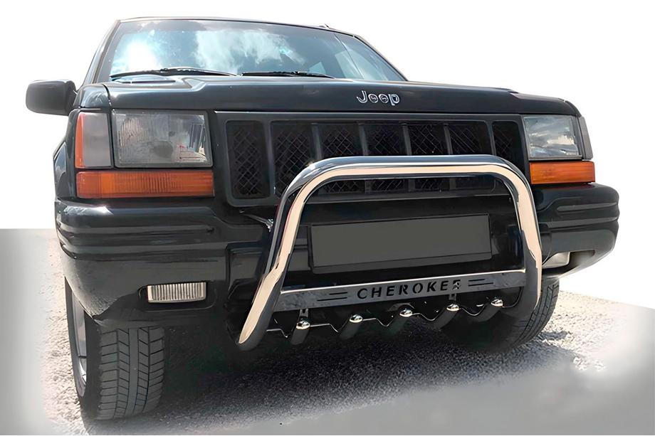 Jeep Grand Cherokee WJ 1999–2004 Kængurubøjle WT004 (rustfrit stål) Image