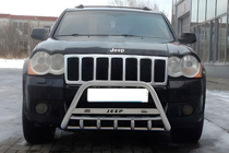 Jeep Grand Cherokee WK 2004–2010 Kængurubøjle WT004 (rustfrit stål) foto 1