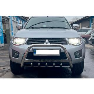 Kængurubøjle WT004 (rustfrit stål) Mitsubishi L200 2006–2015 foto 2