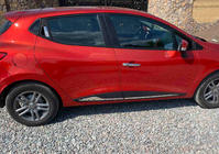 Renault Clio IV 2012–2019 Lige dørlist (4 stk., rustfrit stål) Sort krom foto 1