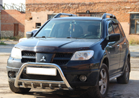 Mitsubishi Outlander 2001–2006 Kængurugitter WT003 (rustfrit stål) foto 3