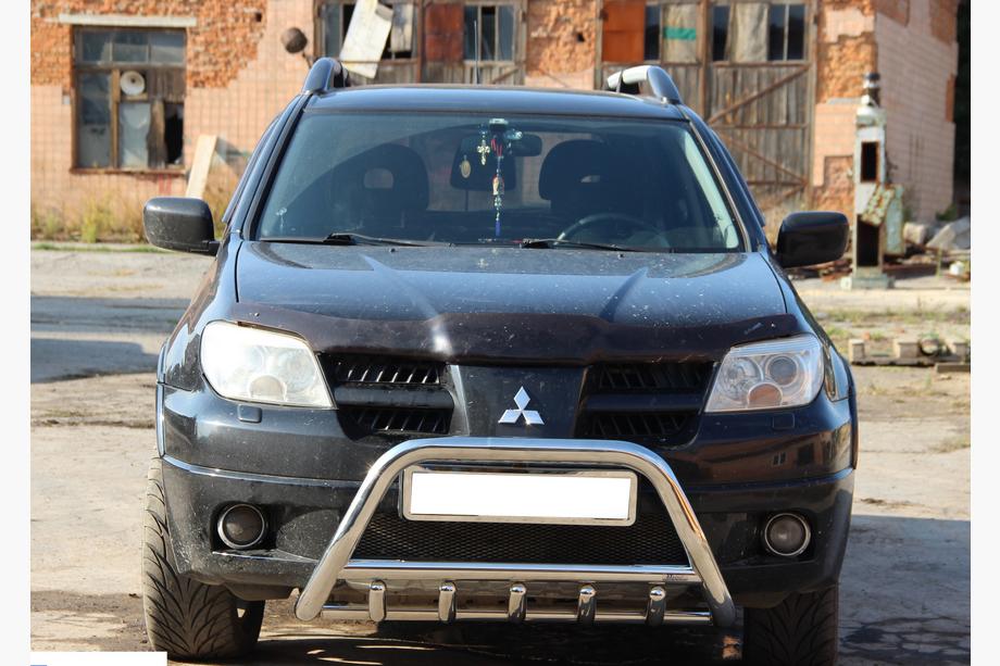 Mitsubishi Outlander 2001–2006 Kængurugitter WT003 (rustfrit stål) Image