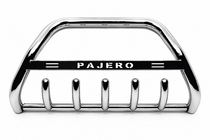 Mitsubishi Pajero Sport 1996–2007 Kængurubøjle WT004 (rustfrit stål) foto 1