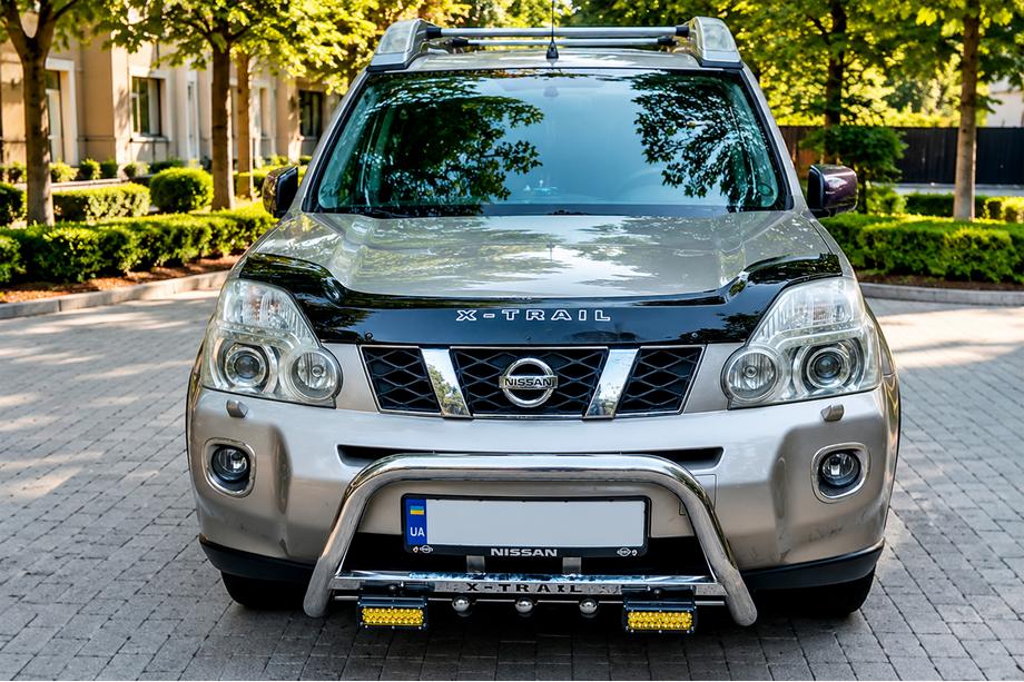 Nissan X-trail T31 2007–2014 Kængurubøjle WT004 (rustfrit stål) Image