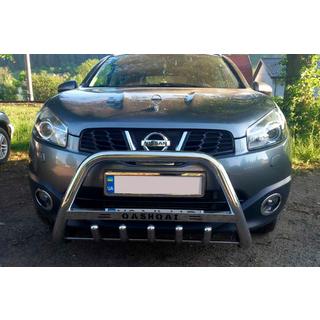 Kængurubøjle WT004 (rustfrit stål) Nissan Qashqai 2010–2014 foto 1