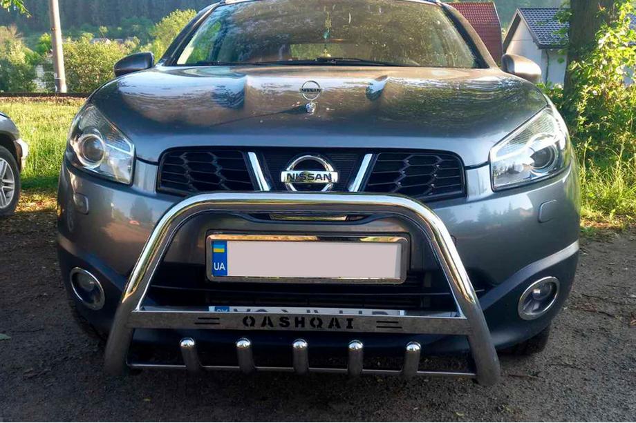 Nissan Qashqai 2010–2014 Kængurubøjle WT004 (rustfrit stål) Image