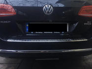 Volkswagen Passat B7 2012–2015 Bagkofangerbeskytter OmsaLine Blank (SW, rustfrit stål) foto 3