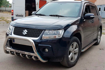 Suzuki Grand Vitara 2005–2017 Kængurubøjle WT004 (rustfrit stål) foto 2