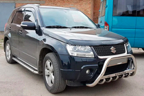 Suzuki Grand Vitara 2005–2017 Kængurubøjle WT004 (rustfrit stål) foto 3