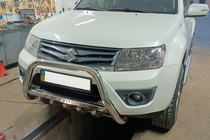 Suzuki Grand Vitara 2005–2017 Kængurubøjle WT004 (rustfrit stål) foto 7