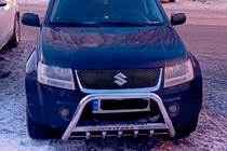 Suzuki Grand Vitara 2005–2017 Kængurubøjle WT004 (rustfrit stål) foto 9
