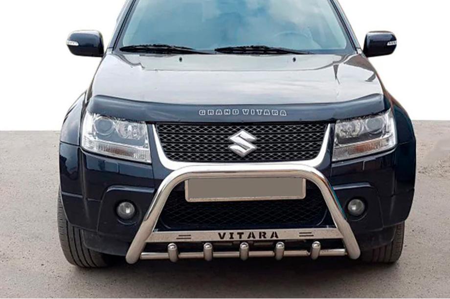 Suzuki Grand Vitara 2005–2017 Kængurubøjle WT004 (rustfrit stål) Image