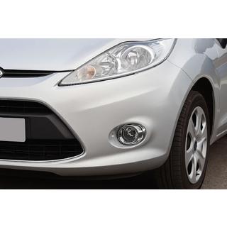 Krom tågelygte-rammer (2 stk., plast) Ford Fiesta 2008–2017 foto 1