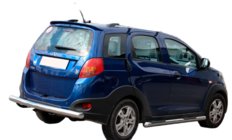 Chery Beat 2009–2015 Bageste beskyttelsesbøjle AK002 (2 stk., rustfrit stål) foto 2