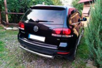 Volkswagen Touareg 2002–2010 Bageste beskyttelsesbøjle AK002 (2 stk., rustfrit stål) foto 2