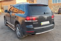 Volkswagen Touareg 2002–2010 Bageste beskyttelsesbøjle AK002 (2 stk., rustfrit stål) foto 4