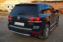 Volkswagen Touareg 2002–2010 Bageste beskyttelsesbøjle AK002 (2 stk., rustfrit stål) foto 7
