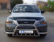Kia Sorento I BL 2002–2009 Kængurugitter WT003-Exclusive (rustfrit stål) foto 2