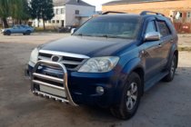 Toyota Fortuner 2006–2015 Kængurugitter F12-11 (rustfrit stål) foto 2