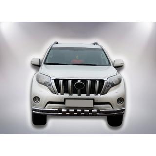 Frontbøjle F3-31 (rustfrit stål) Toyota Land Cruiser Prado 150 2009–2023 foto 2