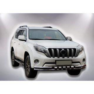 Frontbøjle F3-31 (rustfrit stål) Toyota Land Cruiser Prado 150 2009–2023 foto 3
