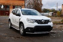 Renault Duster 2018–2024 Frontbøjle F3-10 (rustfrit stål) foto 3