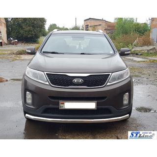 Frontbøjle ST008 (2013-2015, rustfrit stål) Kia Sorento II XM 2009–2014 foto 3