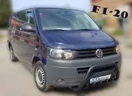 Volkswagen T5 2010–2015 Bullbar WT003 Black (rustfrit stål) foto 3