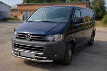 Volkswagen T5 2010–2015 Frontbøjle F3-42 (rustfrit stål) foto 2