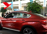 BMW X6 F16 2014–2019 Integrerede tagrælinger i krom OEM (aluminium, montering med lim) foto 3
