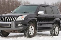 Toyota Land Cruiser Prado 120 2002–2009 Vindafvisere til sideruder (4 stk., HIC) foto 5