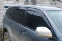 Toyota Land Cruiser Prado 120 2002–2009 Vindafvisere til sideruder (4 stk., HIC) foto 11