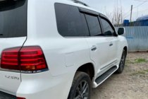 Lexus LX570/450d 2008–2022 Vindafvisere til vinduer 8 cm (4 stk., HIC) foto 2