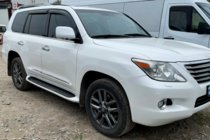 Lexus LX570/450d 2008–2022 Vindafvisere til vinduer 8 cm (4 stk., HIC) foto 3