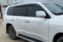Lexus LX570/450d 2008–2022 Vindafvisere til vinduer 8 cm (4 stk., HIC) foto 4