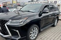 Lexus LX570/450d 2008–2022 Vindafvisere til vinduer 8 cm (4 stk., HIC) foto 9