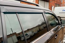 Lexus LX570/450d 2008–2022 Vindafvisere til vinduer 8 cm (4 stk., HIC) foto 16