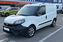 Fiat Doblo II 2010–2022 Tagrælinger Skyport (sorte) Maxi hjulbase foto 1