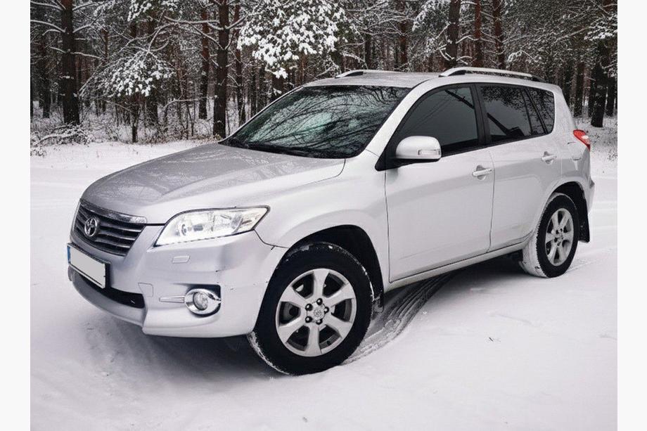 Toyota Rav 4 2006–2013 Skyport tagrælinger (grå) Image