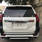 Toyota Land Cruiser Prado 150 2009–2023 Kofangerlip til for- og bagkofanger Modelista V1 (2017-) Hvid farve foto 10