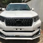 Toyota Land Cruiser Prado 150 2009–2023 Kofangerlip til for- og bagkofanger Modelista V1 (2017-) Hvid farve foto 12