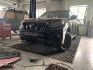 Toyota Land Cruiser Prado 150 2009–2023 Kofangerlip til for- og bagkofanger Modelista V1 (2017-) Hvid farve foto 14