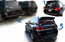 Toyota Land Cruiser 200 2007–2021 Restyling-sæt fra LC200 2008-2015 til LC 2016- Comfort foto 4