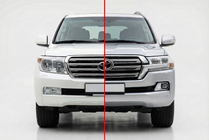 Toyota Land Cruiser 200 2007–2021 Restyling-sæt fra LC200 2008-2015 til LC 2016- Comfort foto 1