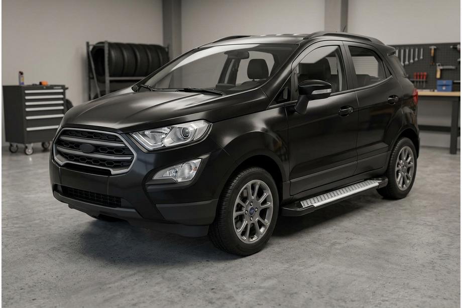 Ford Ecosport 2013–2022 Sidetrin Allmond Grey (2 stk., aluminium) Image