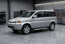 Honda HR-V 1998–2006 Sidetrin Allmond Grey (2 stk., aluminium) foto 1
