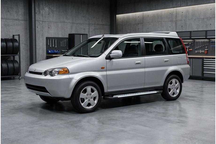 Honda HR-V 1998–2006 Sidetrin Allmond Grey (2 stk., aluminium) Image
