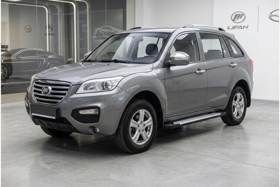 Lifan X60 2011– Sidetrin Allmond Grey (2 stk., aluminium) Foto 1