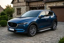 Mazda CX-5 2017–2025 Sidetrin Allmond Grey (2 stk., aluminium) foto 1